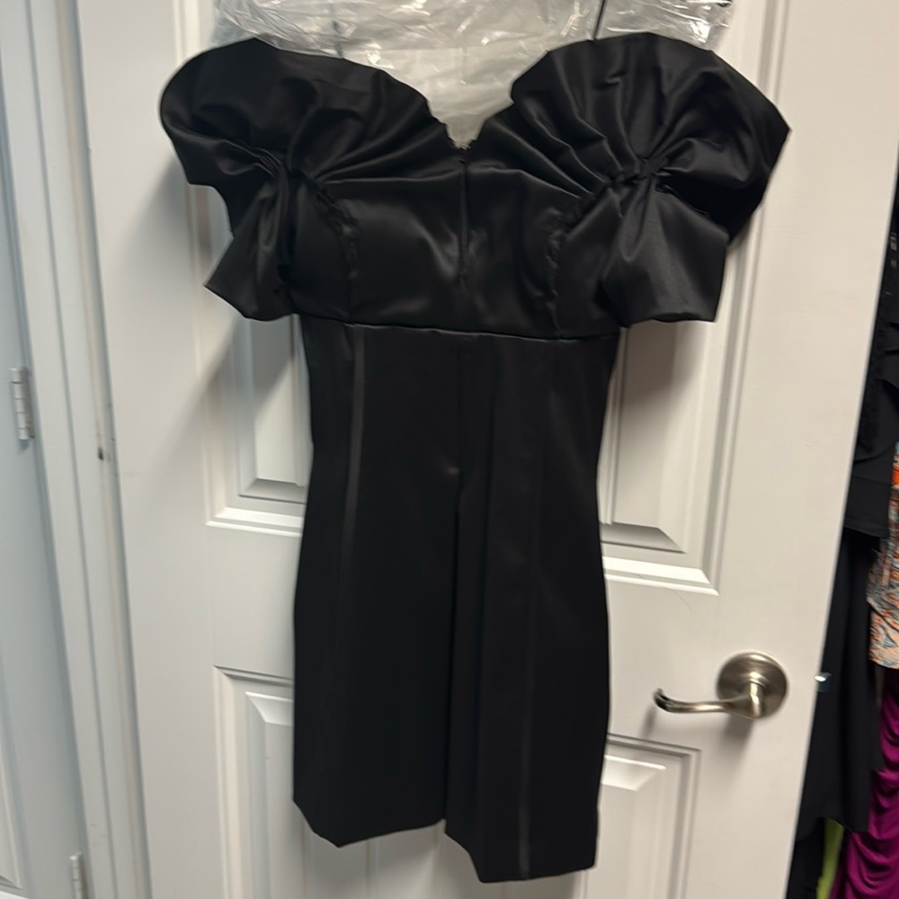 Antonio Milani sleeveless black dress
